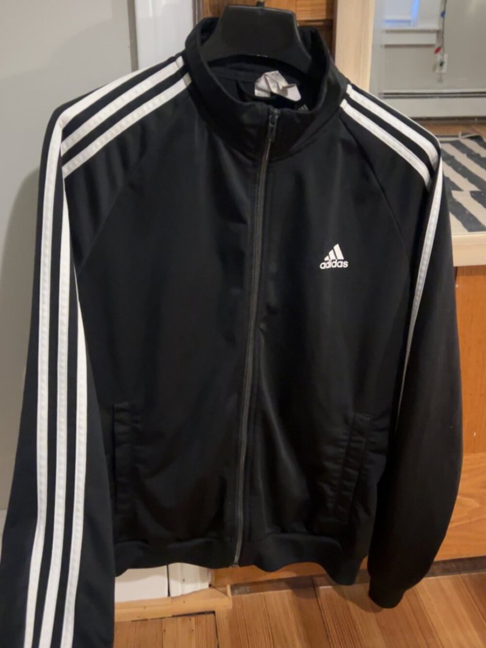 Adidas Track Jacket-  Black